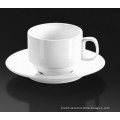 brand print breakfast fine porcelain cups